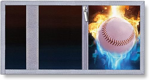 Miniatura 3 de JINIHFW Carteras infantiles para niños, carteras para niños de 9 a 12 años, cartera para niños de 6 a 8 años, billetera triple para niños, cartera