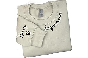 Custom Pet Lover's Sweatshirt: Flaunt Your Furry Friend's Name with Pride