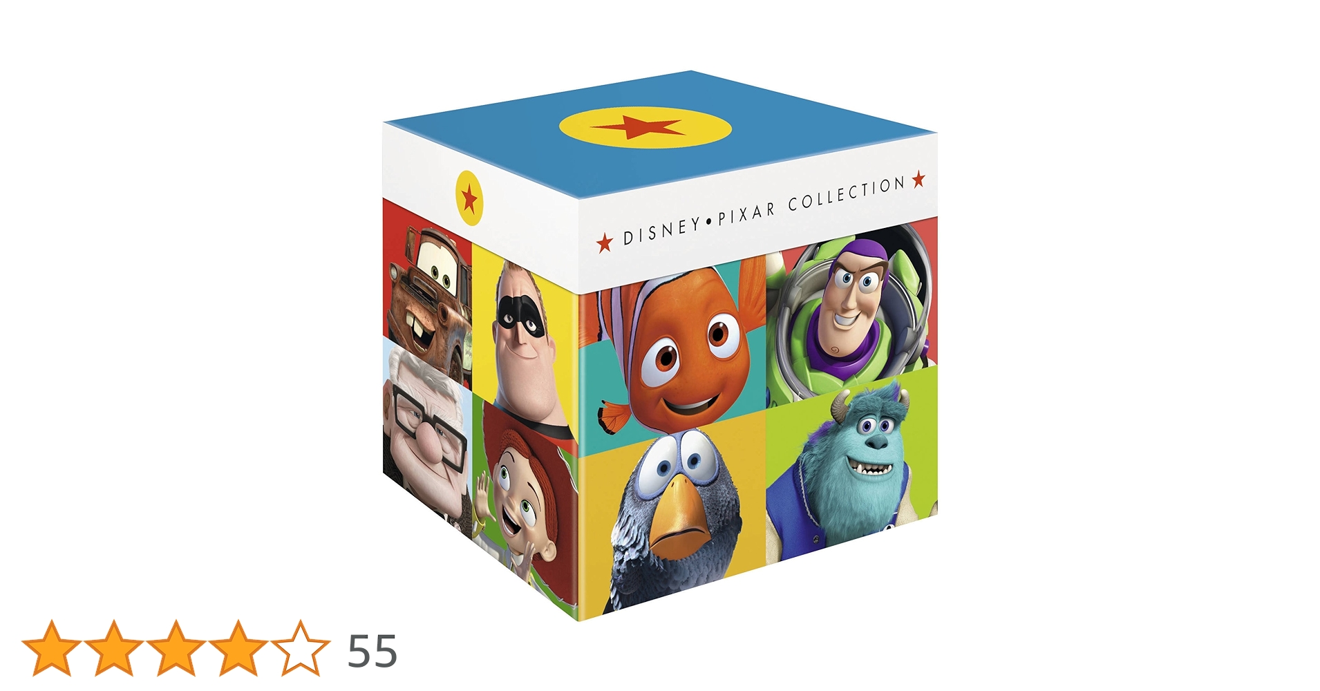 Disney・PIXAR 20作品コレクション　DVD BOX Disney Blu Ray DVD Box-Set - Colección Pixar - 20 discs & 20