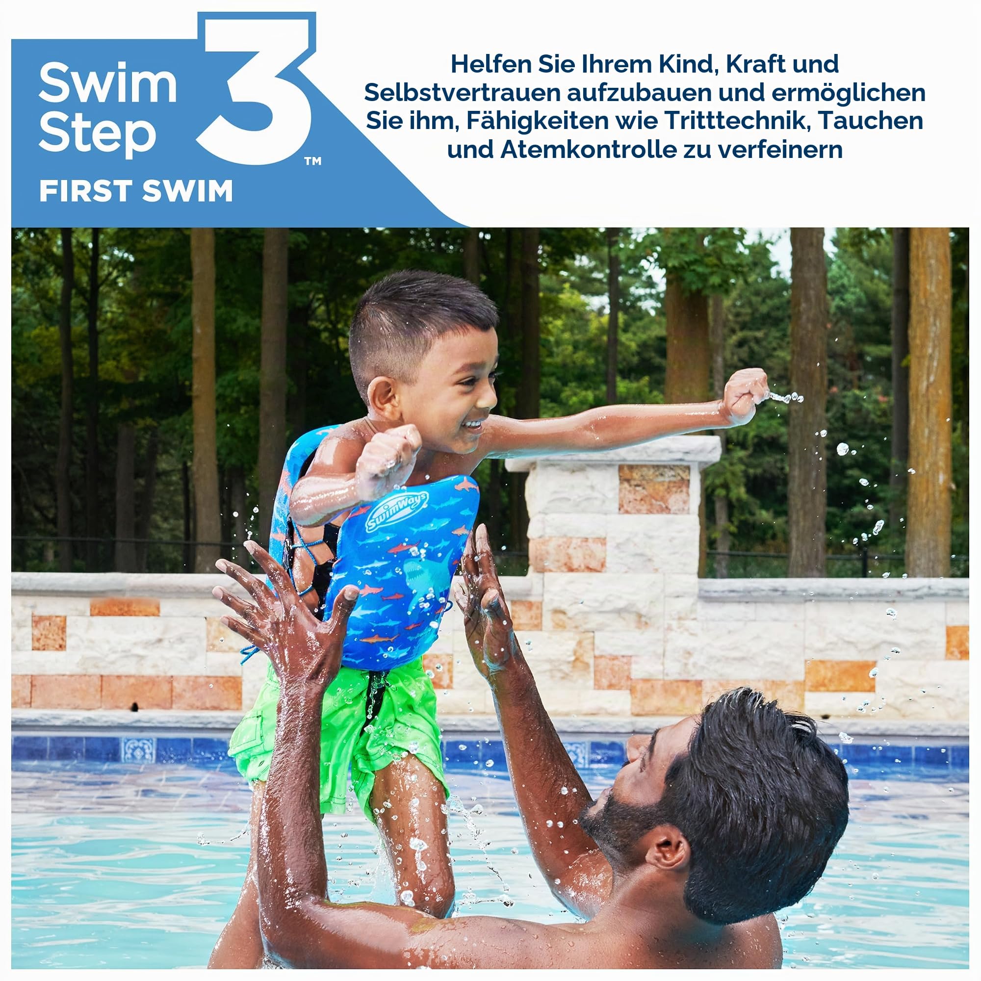 SwimWays SWW SWS PowerSwimmr Med Shark ECMX NTL