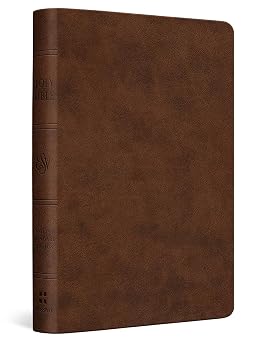 ESV Value Compact Bible, Red Letter TruTone, Brown Holy Bible, English Standard Version