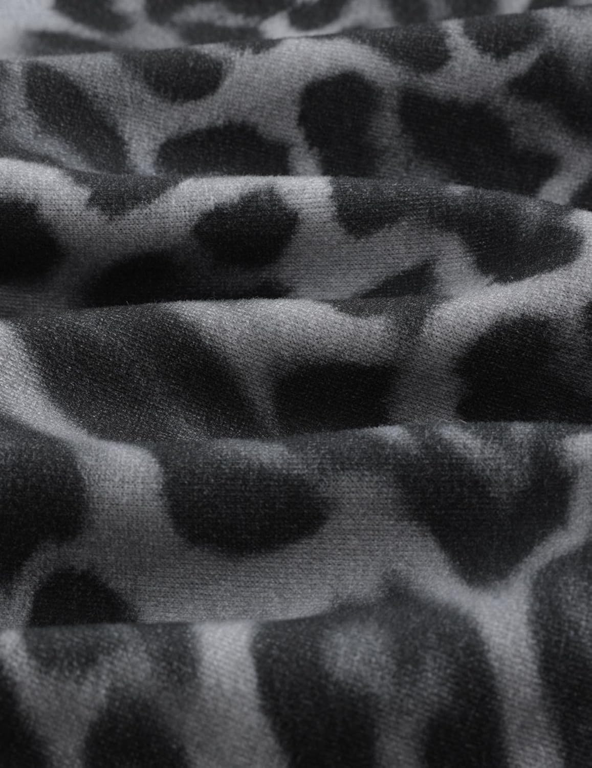 Aelfric Eden Leopard Print Zip Up Hoodie Cropped Oversized Sweatshirts Boxy Casual Jackets Streetwear Clothes - Image 6