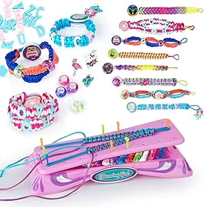Coplus Friendship Bracelet Making Kit for Girls, Crafts for Girl Toys for 8-10 Years Old, String Bracelet Making Kit Favored Birthday Christmas Gifts for Teen Girls Party Supply and Travel Activities