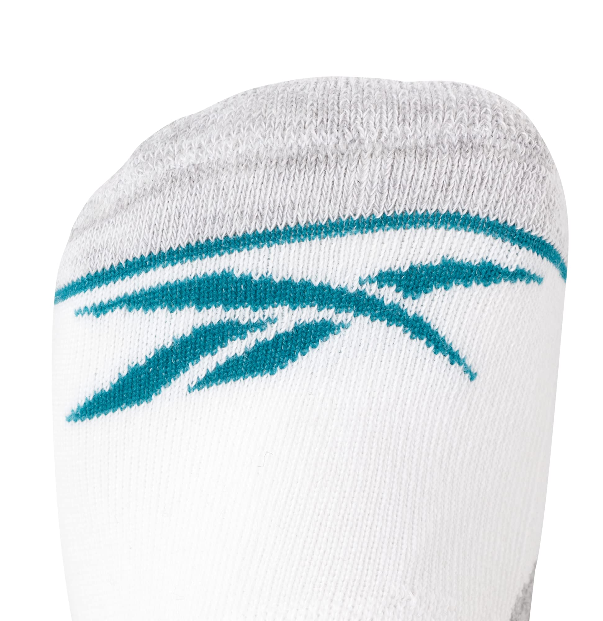 Reebok 12 pezzi di taglio basso base per bambino, bianco/grigio/nero, Large, Bianco/Grigio/Nero, L