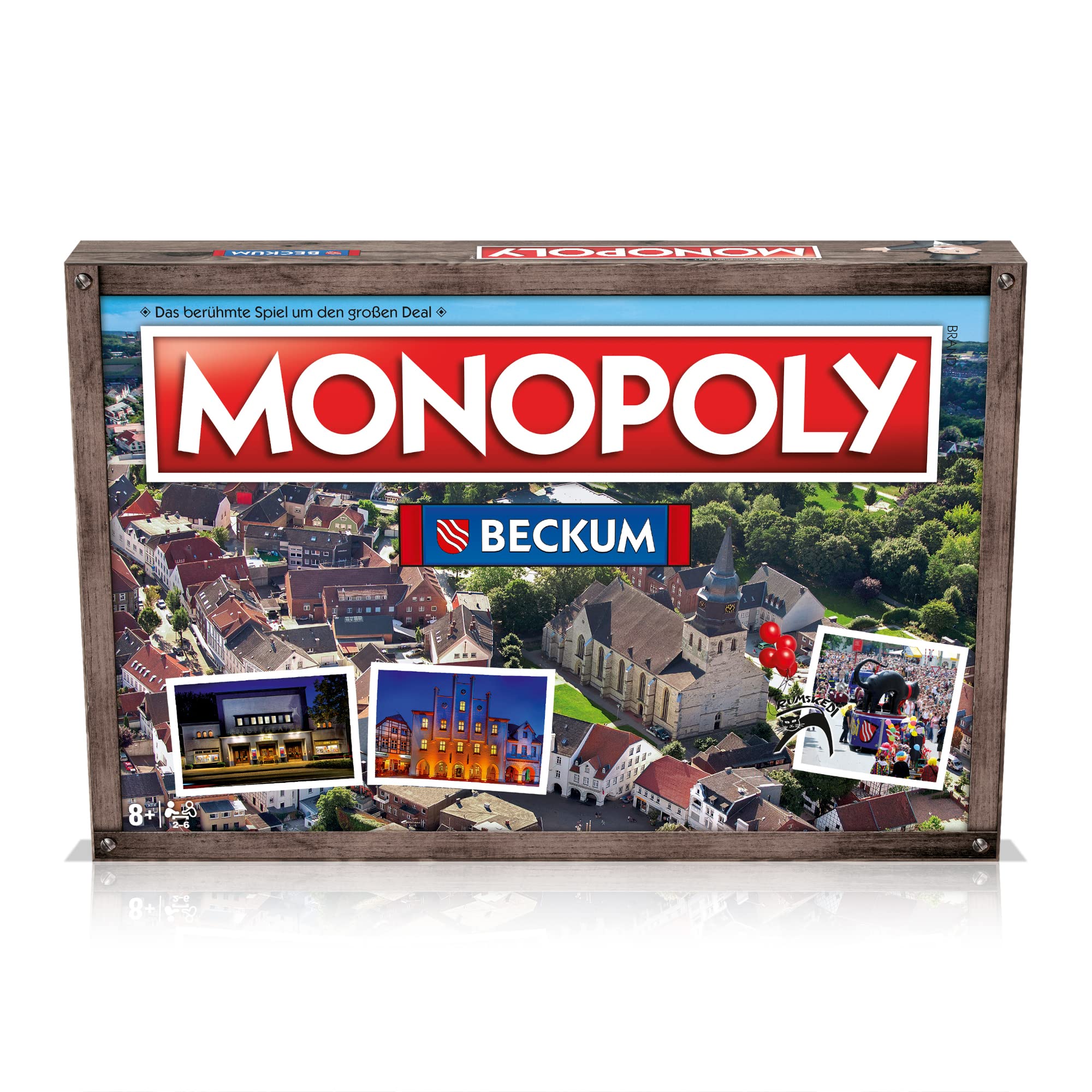 Monopoly - Beckum Gesellschaftsspiel Brettspiel Spiel Cityedition