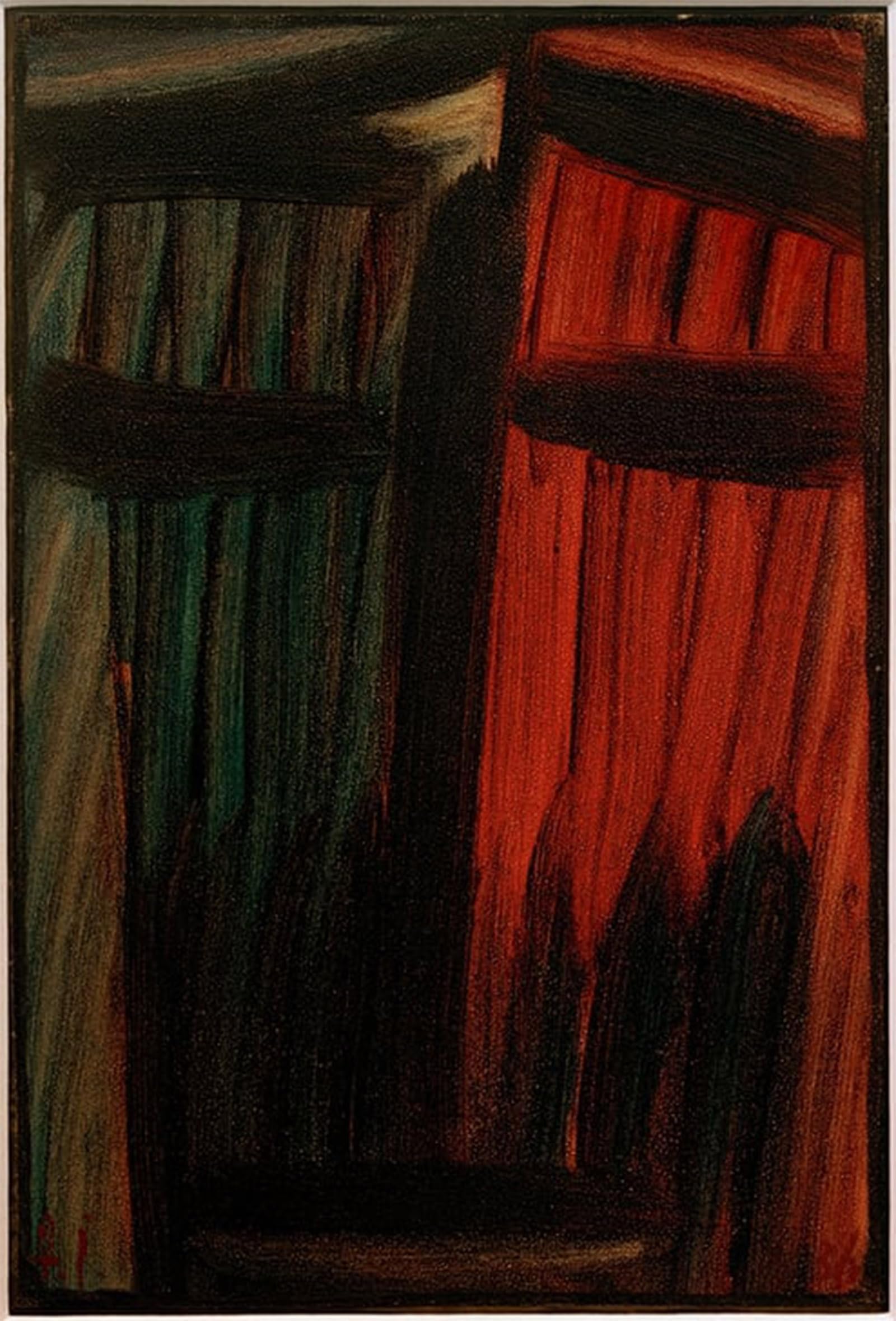 SERENDIPITP Aesthetic Poster Photo Wall Print Retro Picture Verhaltene Glut by Alexej Von Jawlensky Modern Wall Artwork for Home Decor 60x90cm
