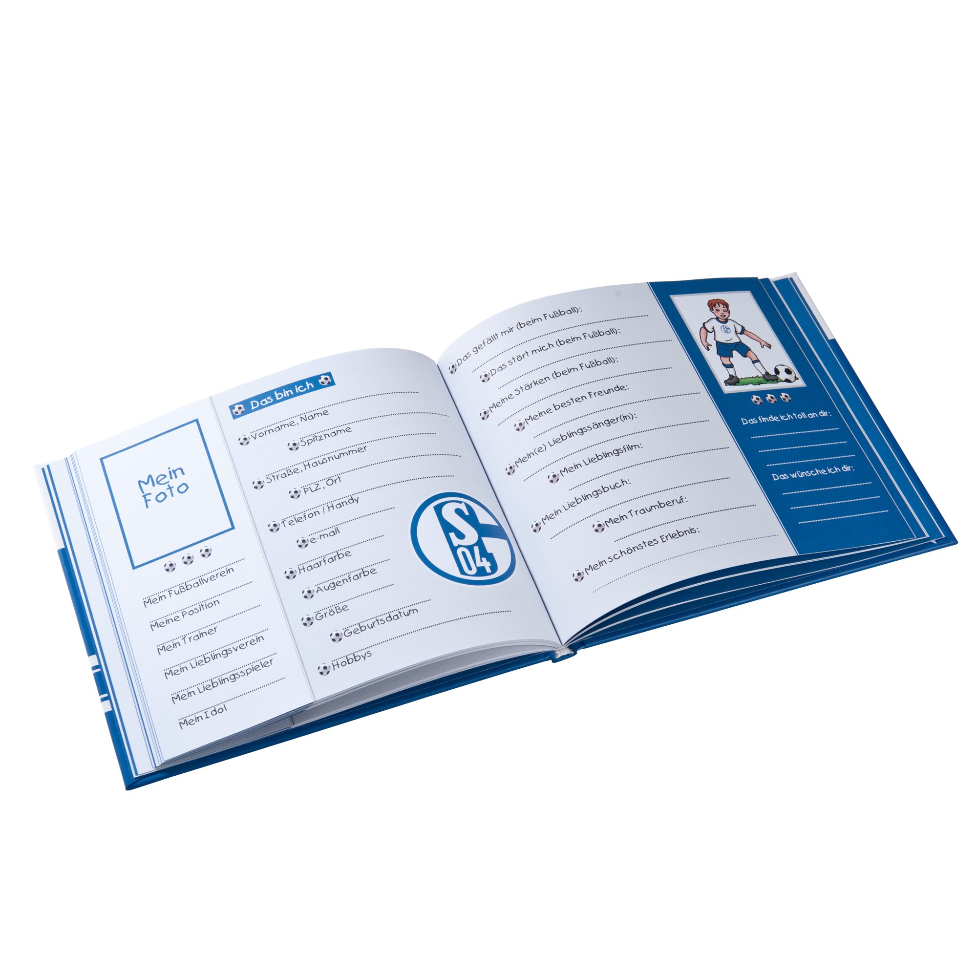 FC Schalke 04 Buch Fußball Freundealbum