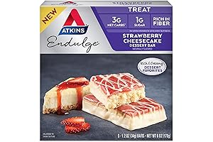 Endulge Treat Philadelphia Strawberry Cheesecake Dessert Bar