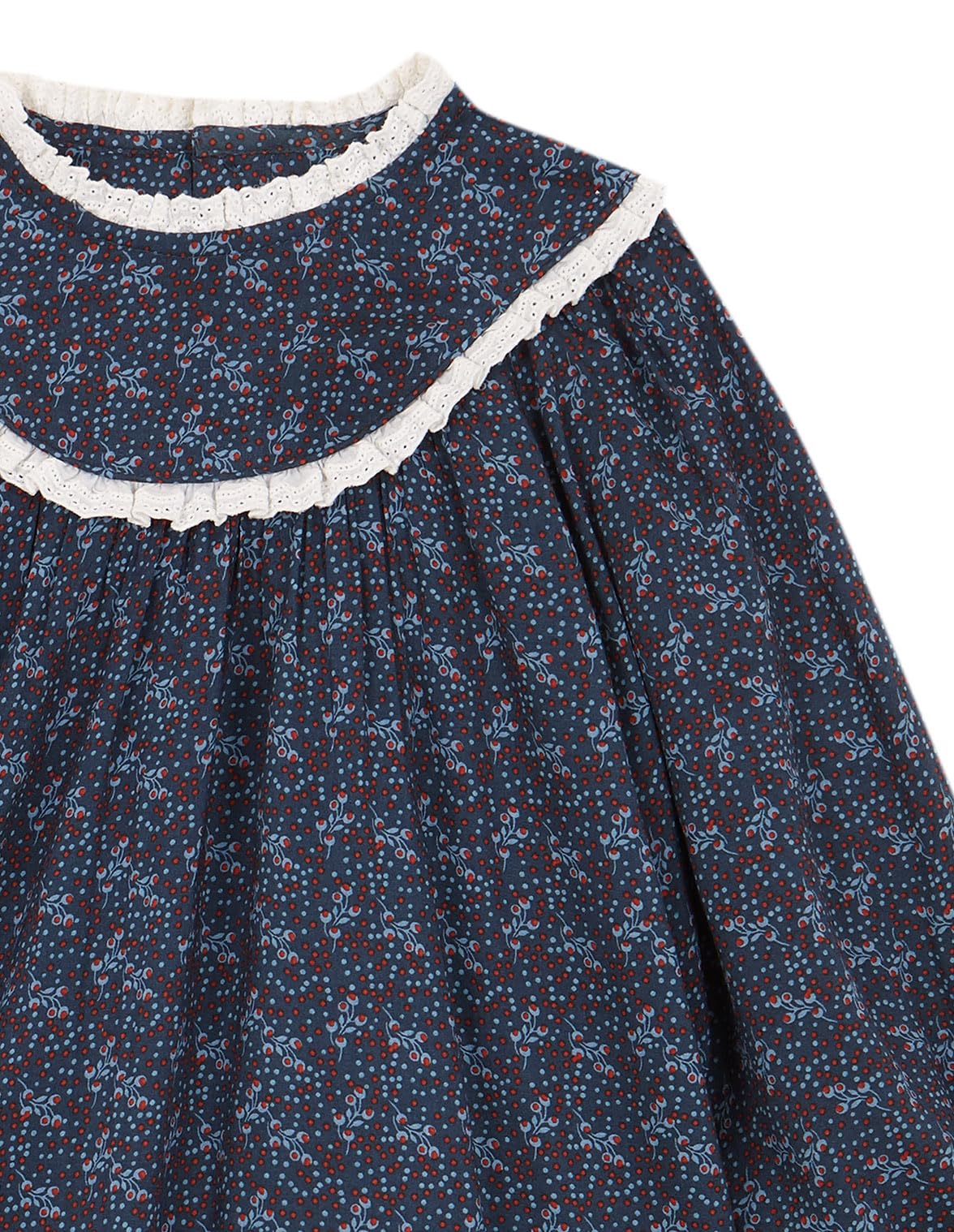 Gocco Vestido Smart Estampado con Tiras Borda Niñas