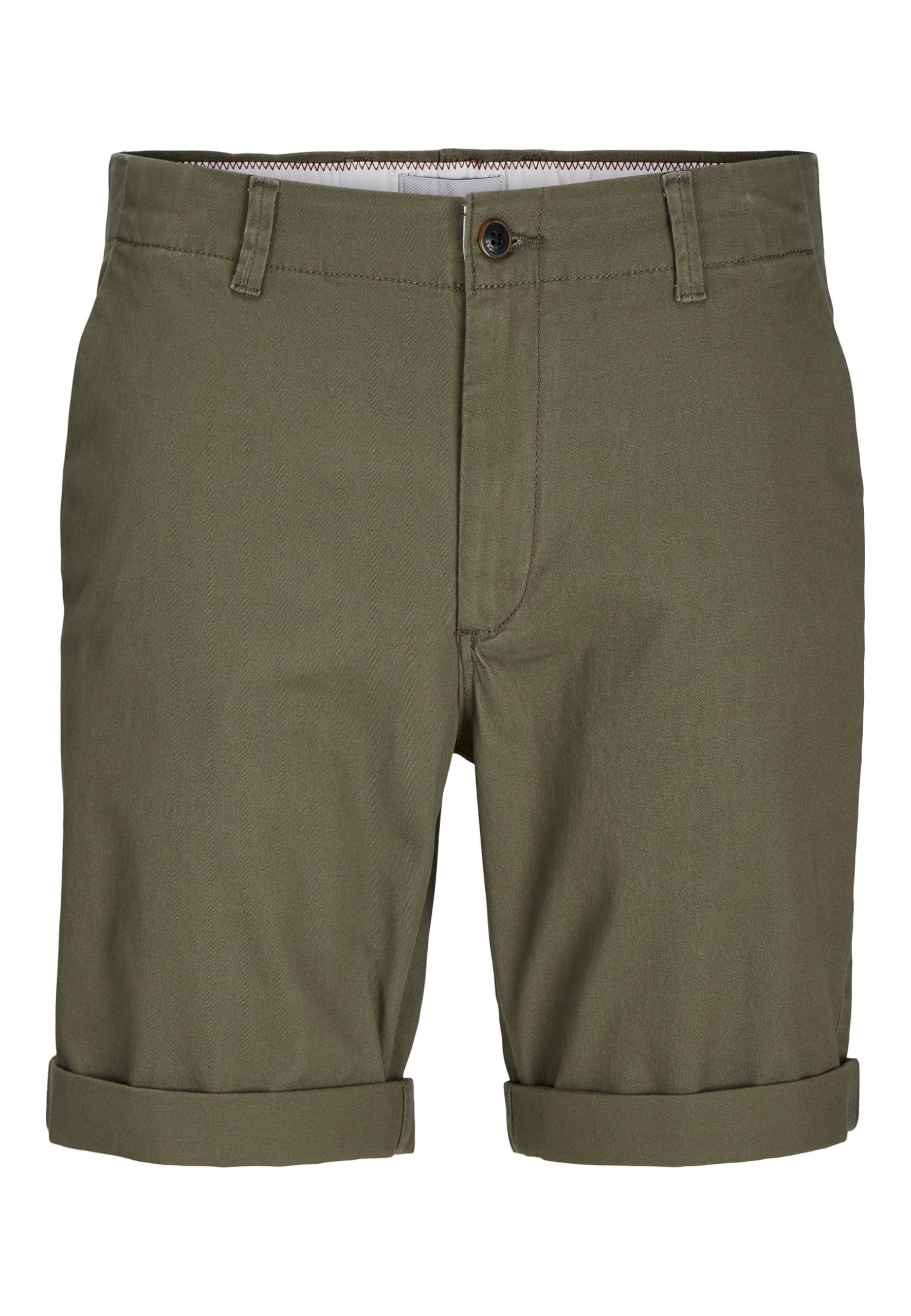 JACK&JONES PLUS JPSTDAVE JJCHINO Shorts SN AKM PLS, Dusty Olive, 38