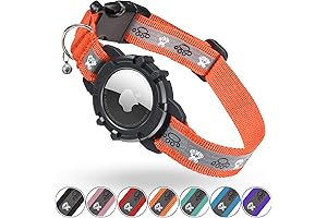Reflective AirTag Cat Collar | Protect and Monitor Your Furry Pal's Adventures...