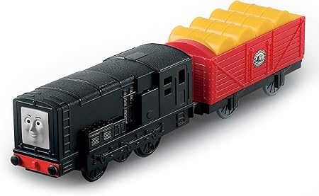 Amazon きかんしゃトーマスとなかまたち トラックマスター おしゃべりできるディーゼル プラレールのレールでも走ります Thomas And Friends Trackmaster Talking Diesel 車両 おもちゃ