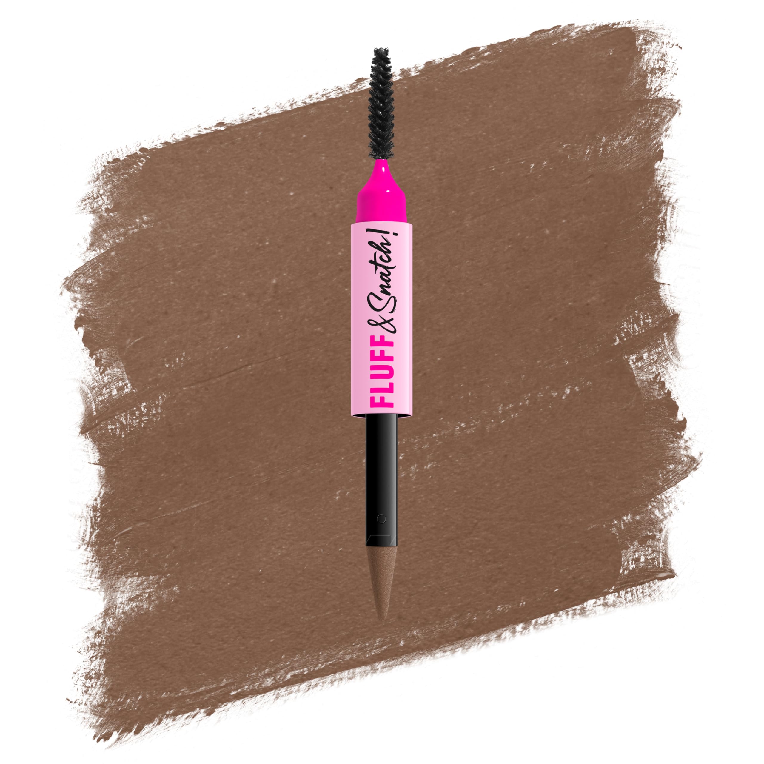 Photo 1 of NYX PROFESSIONAL MAKEUP Fluff & Snatch Brow Powder Pen, Cream To Powder Eyebrow Pen For Soft, Defined Brows, Smudge and Transfer-Resistant Formula - Taupe