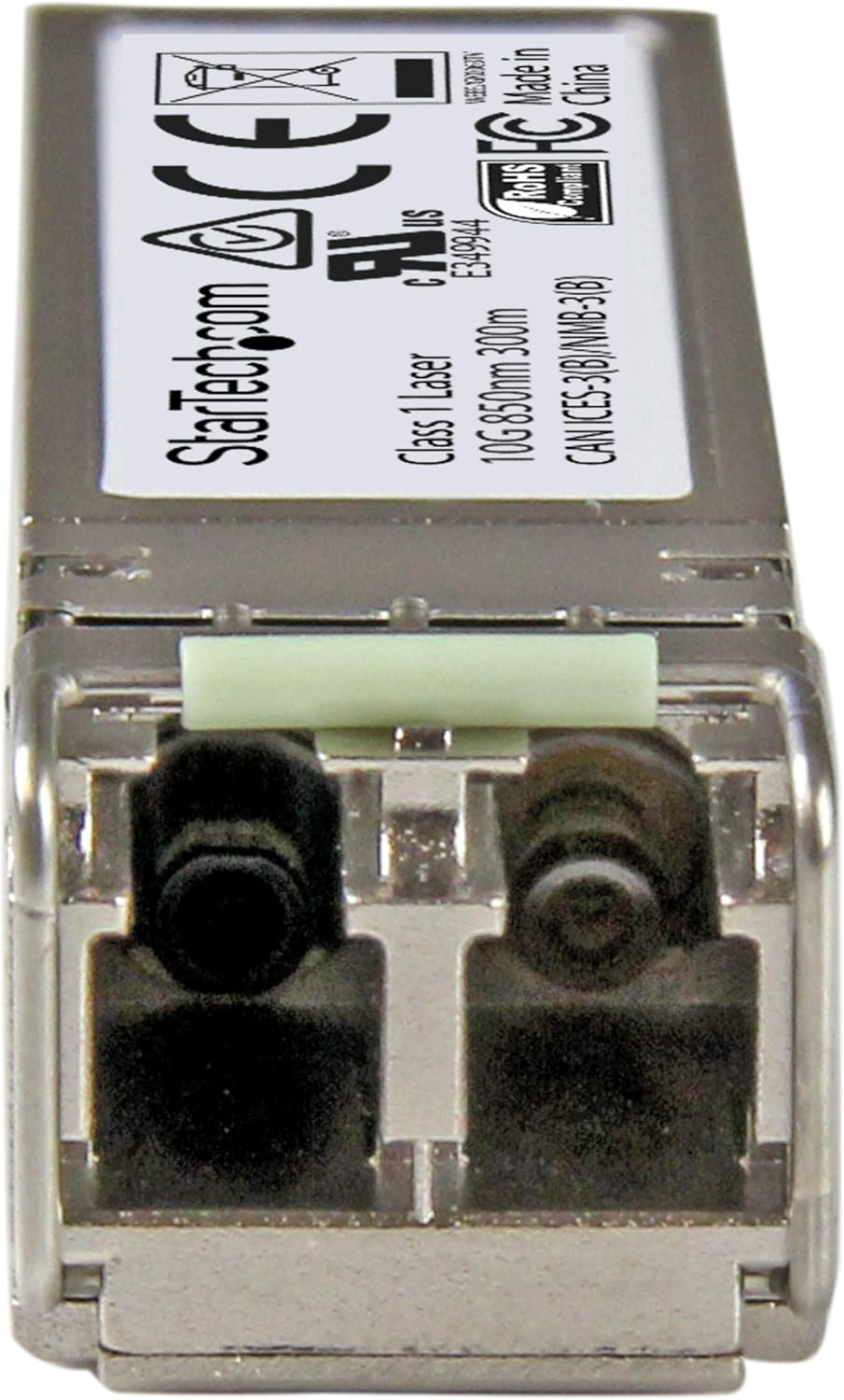 StarTech.com Juniper SFPP-10GE-SR Compatible SFP+ Module - 10GBASE-SR - 10GbE Multimode Fiber MMF Optic Transceiver - 10GE Gigabit Ethernet SFP+ - LC 300m - 850nm - DDM (SFPP10GESRST)