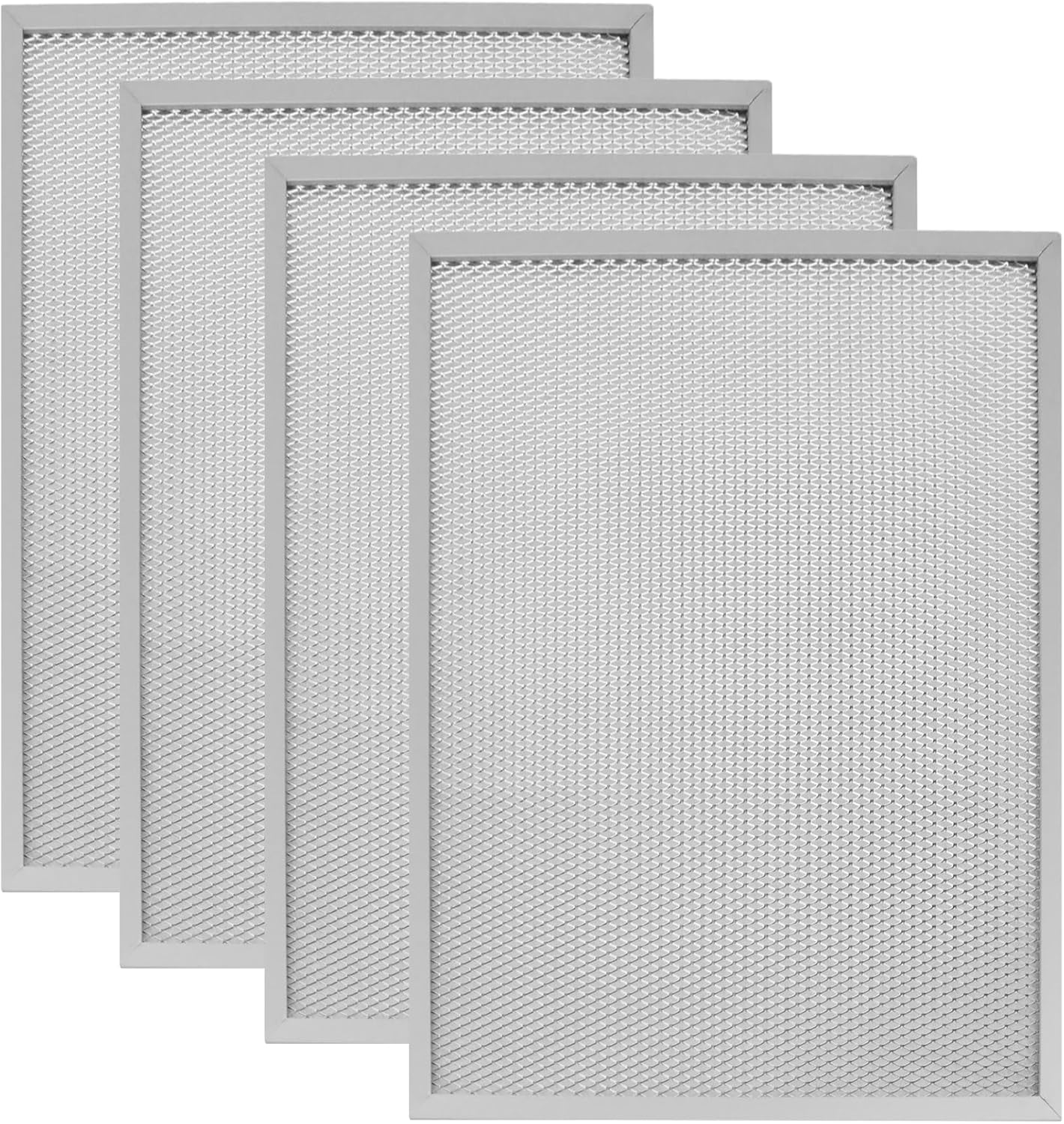 4Pcs Post Filter 16" x 12.5" Replace for 50000293-002, Compatible with Honeywell Air Cleaner 16" X 25" Models F300E F300A F50F F58F