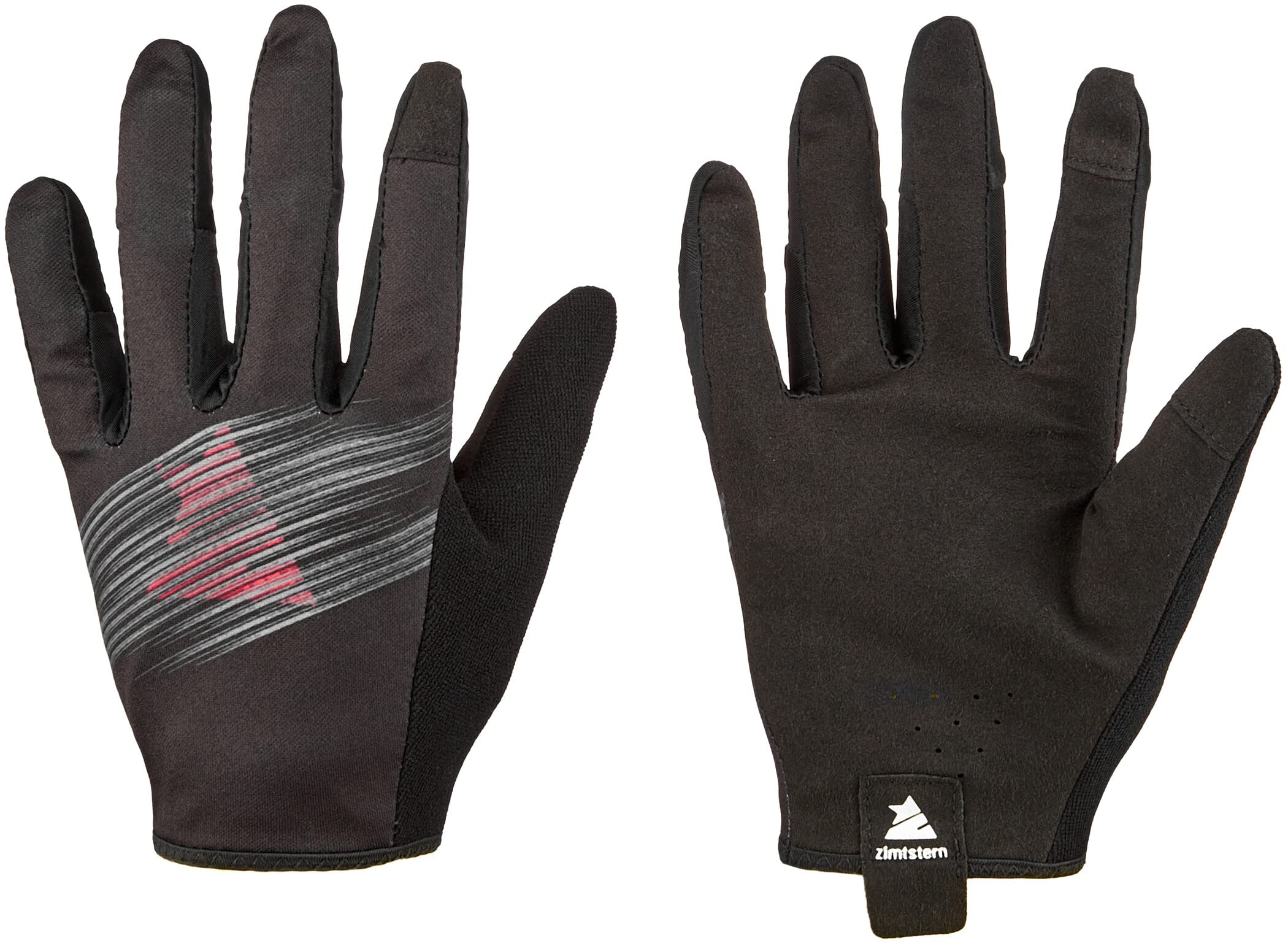 Zimtstern Flowz MTB Handschuhe schwarz/blau Fashion