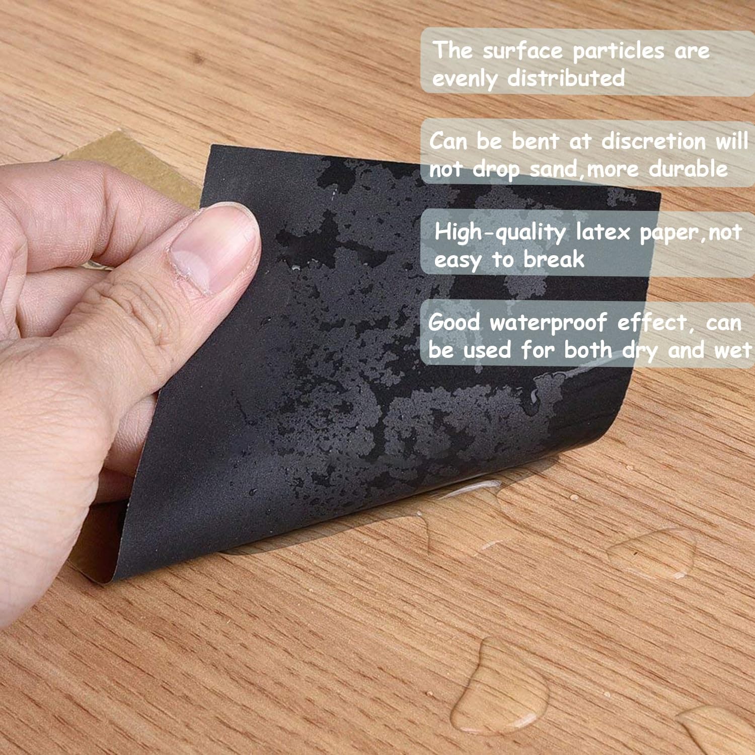Sandpaper, 120 To 3000 Assorted Grit Wet and Dry Sandpaper, 36 Pcs Sandpaper - Image 2