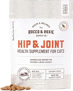 Rocco & Roxie Senior Cat Hip & Joint Supplements - Chicken Flavored Glucosamine - product image