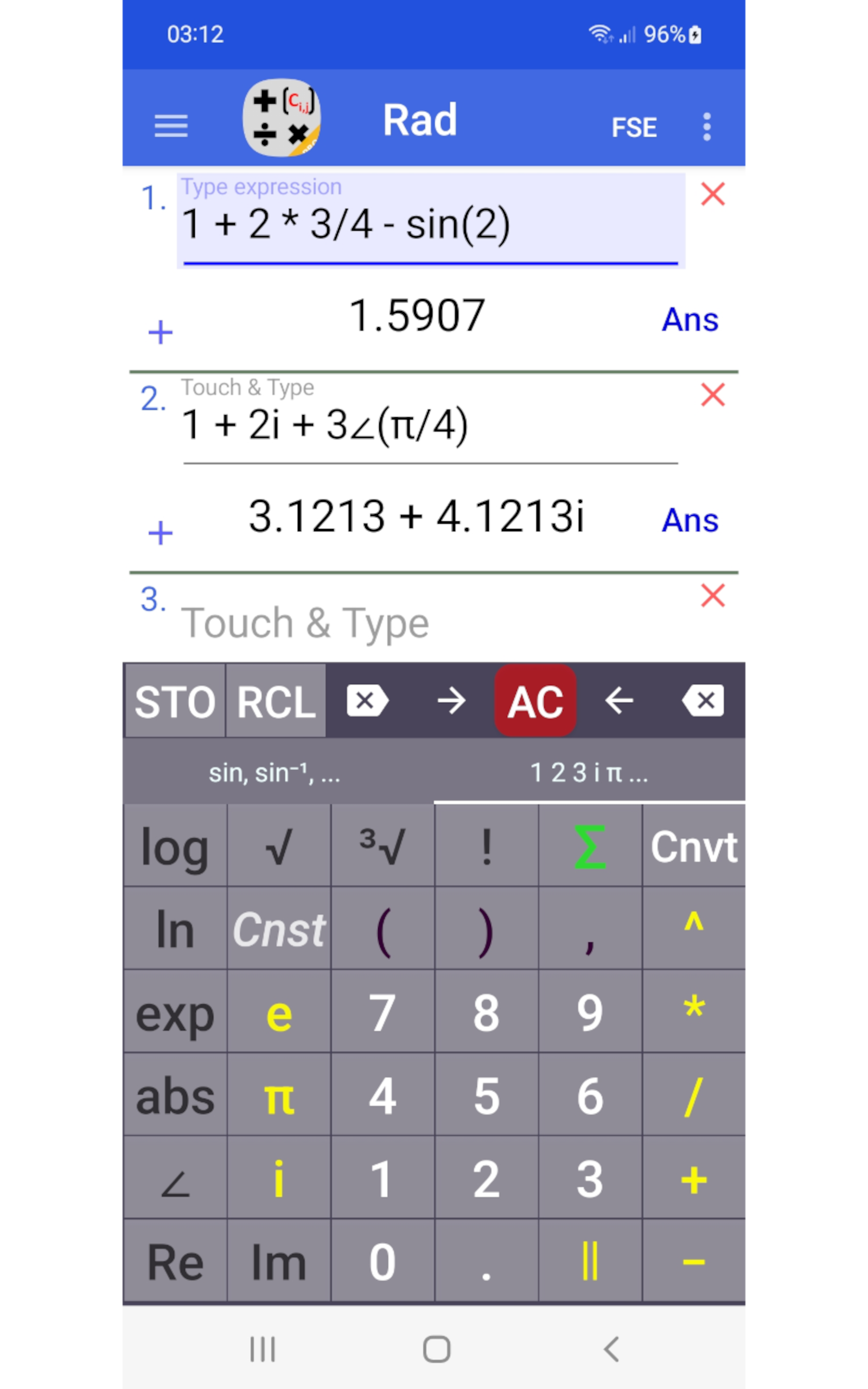 Scientific Calculator Complex Number & Matrix CalculatorAmazon.co.uk