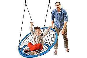 Adult Tree Swings for Outside: SereneLife's Web Chair Hanging Swing