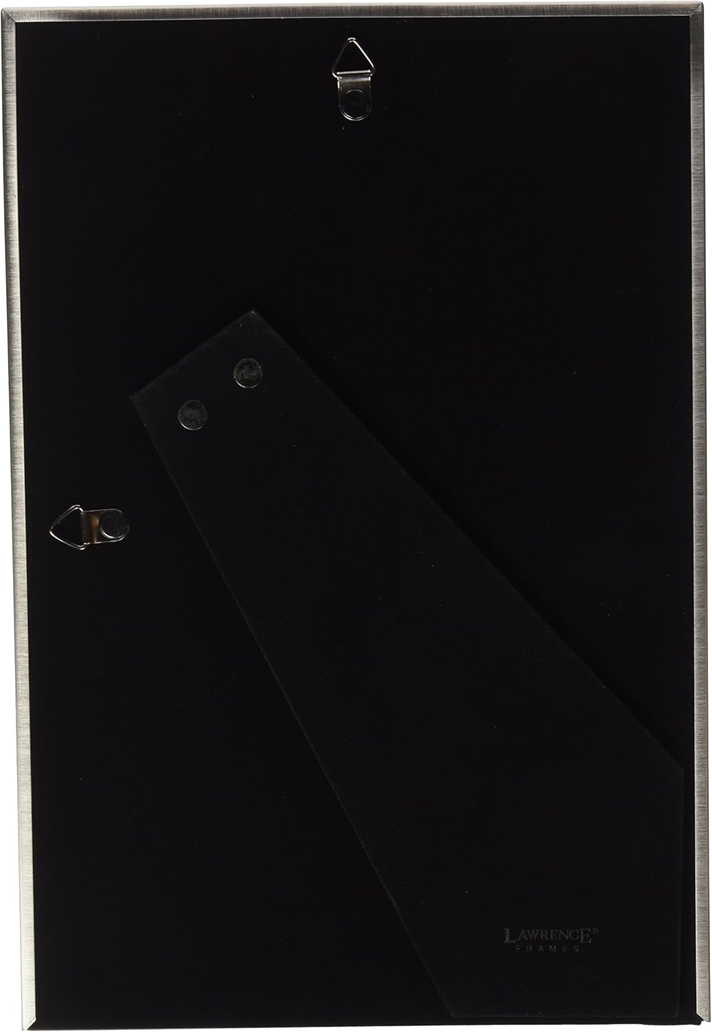 Lawrence Frames Bead Border Design, 8x12, Pewter -