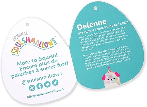 Miniatura 6 de Squishmallows - Peluche mediano - 12 pulgadas - Estilo 4