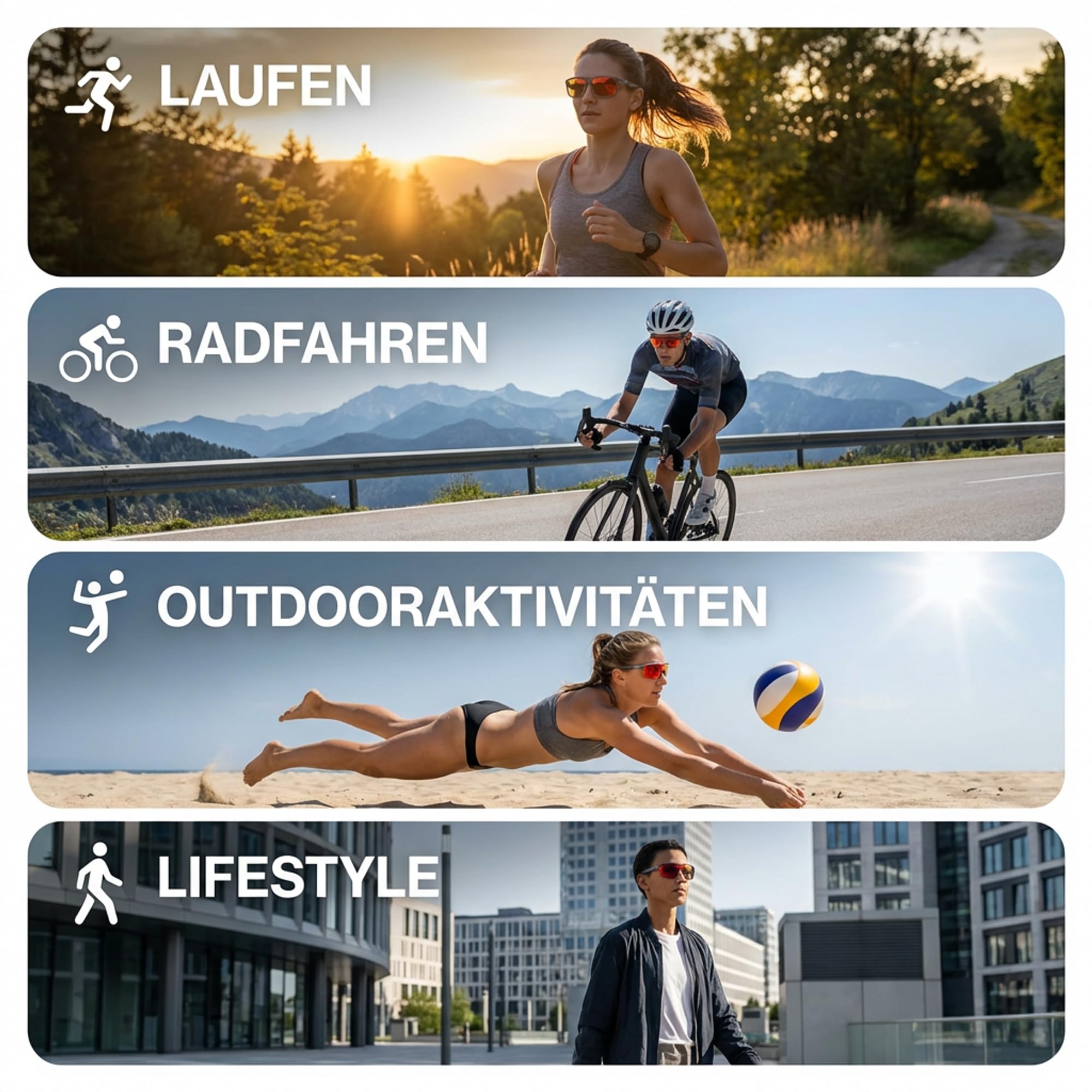 Uvex Cellon - Gafas de sol deportivas para hombre y mujer, ligeras, con lentes de espejo