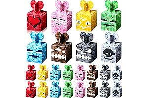 24 Pieces Minecraft Trunk or Treat Car Decorations Kit