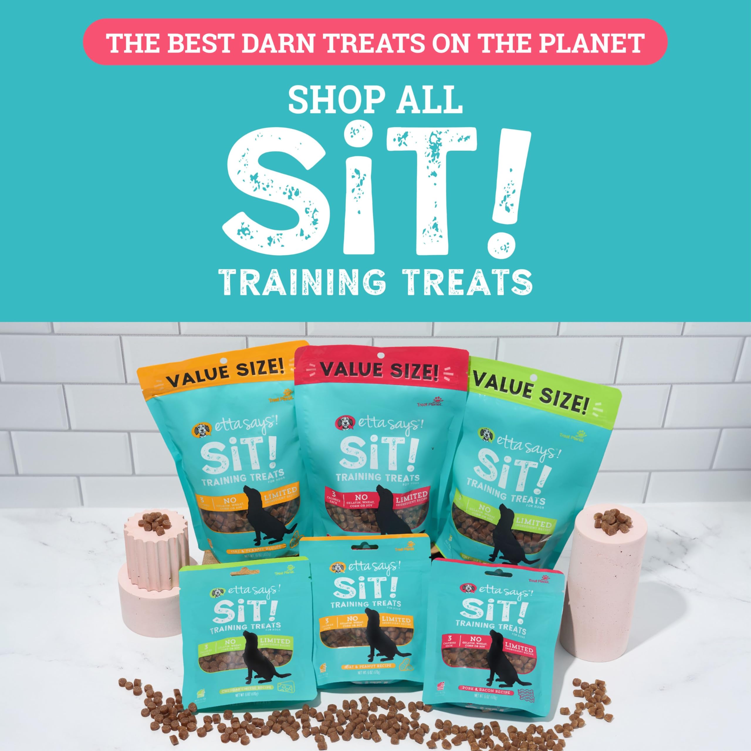 etta says! Training Treats - All Natural Pork and Bacon Soft Treats for Dogs - Made in The USA (16 Oz Pack of 1) - image 7
