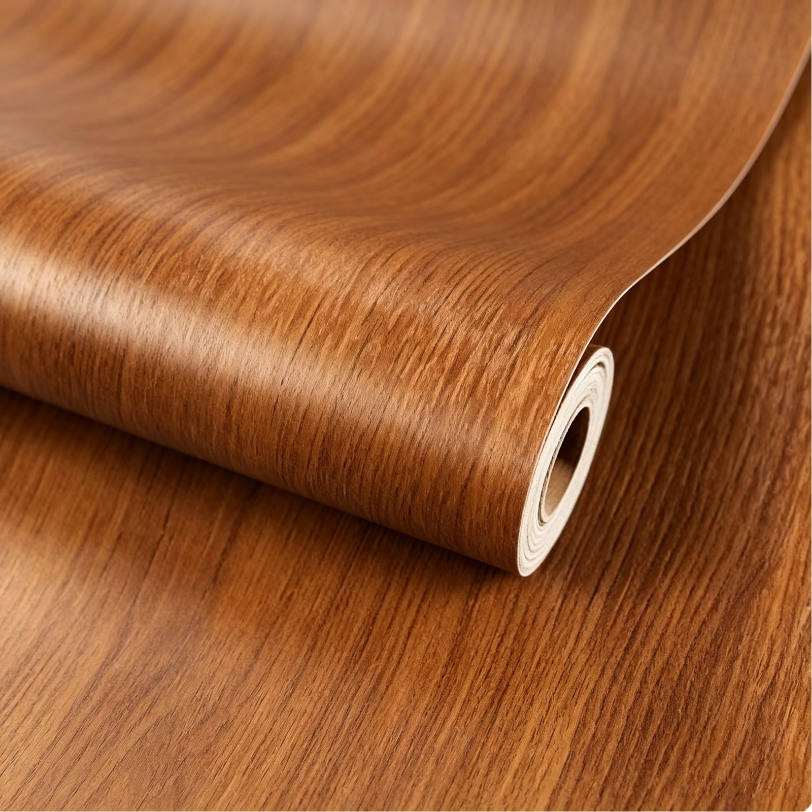 Zynqra ﻿Wood Wallpaper Peel and Stick,Self Adhesive Wall Paper Contact,Interior Wall Décor, PVC,Removable,for Cabinet Countertop Shelf Drawer Wall Door(G,L10m/393.7in*W40cm/15.8in)