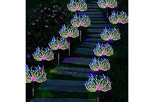 1 in 12 Pcs Solar Firework Lights