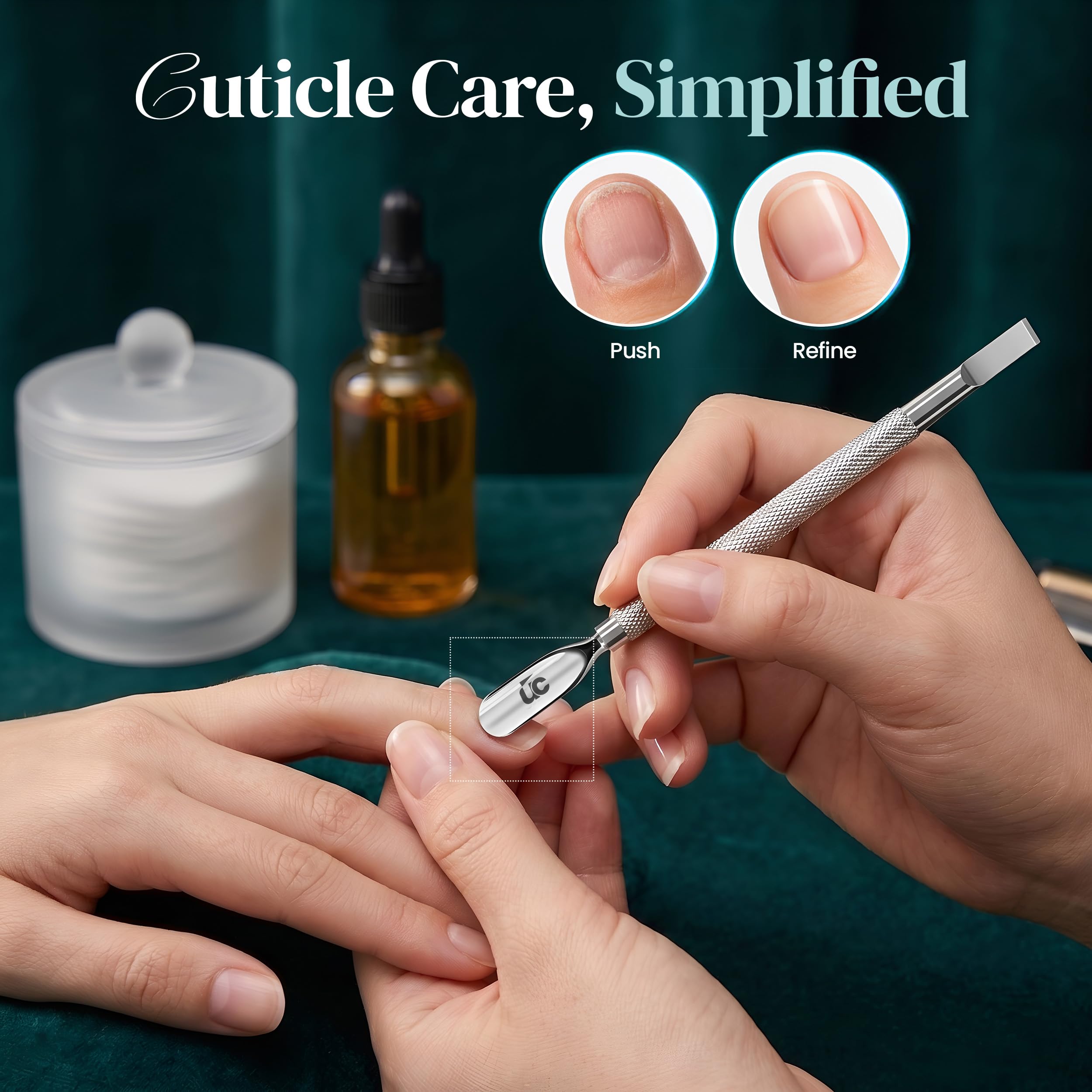 Cuticle Pusher Tool - Nail Care & Cleaning -7