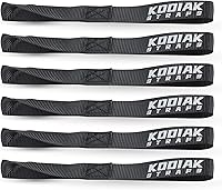 Vista 5 de Correas de Amarre de Bucle Suave - 1.5 x 18 pulgadas - Capacidad de Carga de 10,000 lb - Verde Paquete de 6 - Bucles para Asegurar ATV, UTV