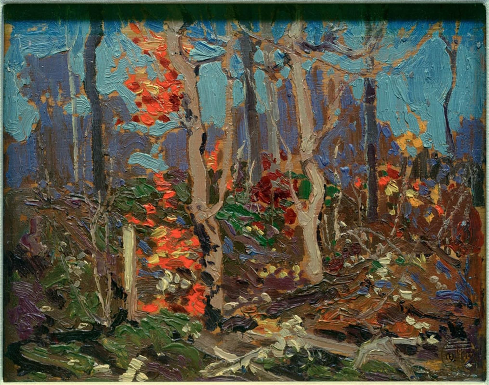ARTXLXXBN Famous Print Painting Colorful Art Print Ragged Oaks by Tom Thomson Canvas Art Decorations for Home Decor 60x90cm