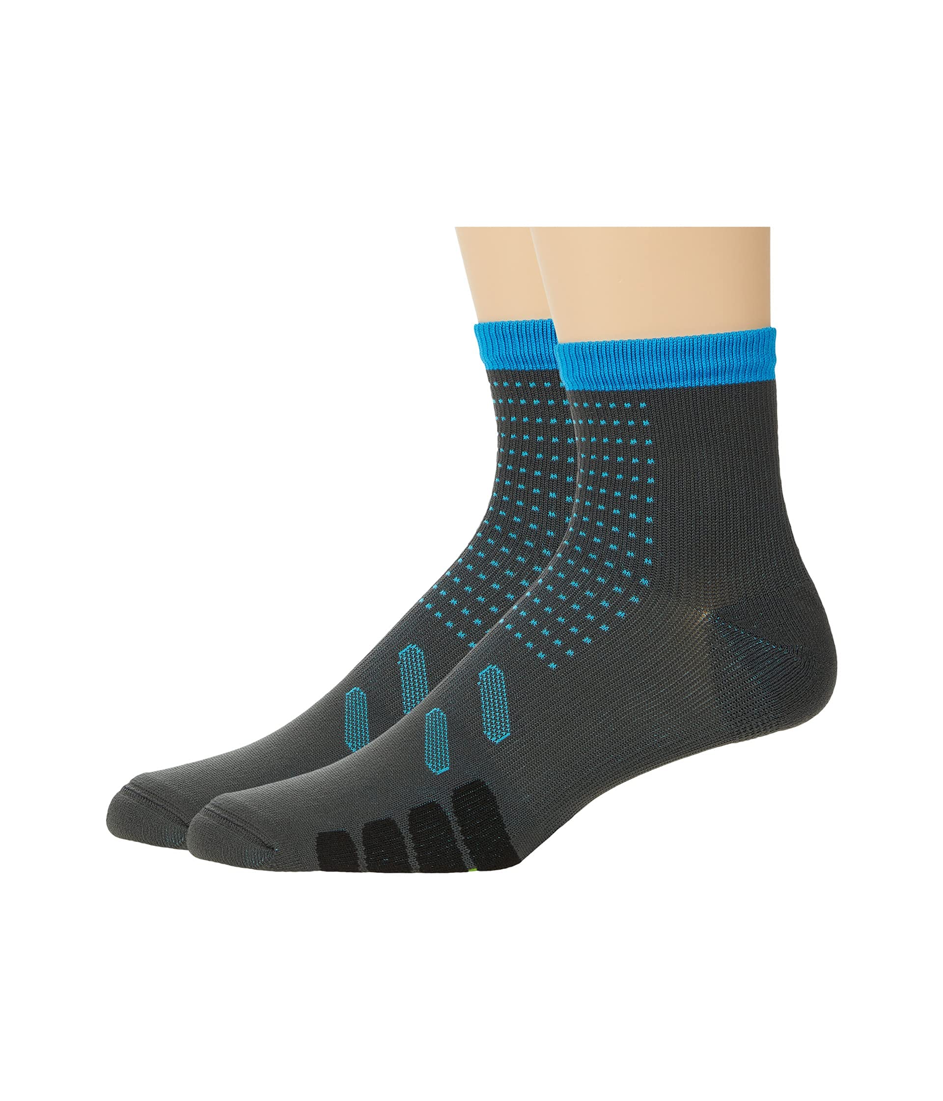 Eurosock Unisex Bike Quarter Compression 2-pack