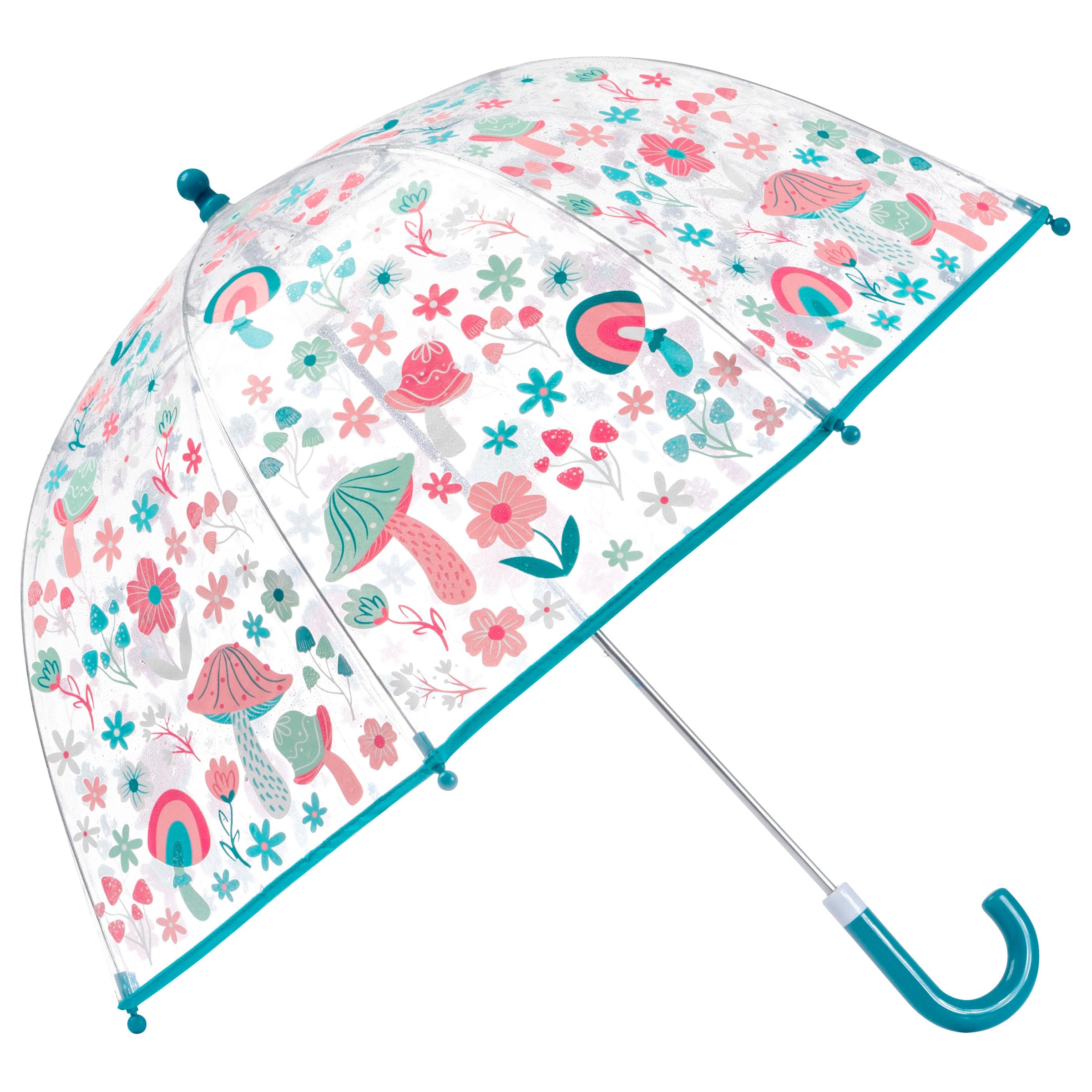Stephen Joseph, Clear Color Changing Bubble Umbrella, Kids Toddler Umbrella with Dome Canopy