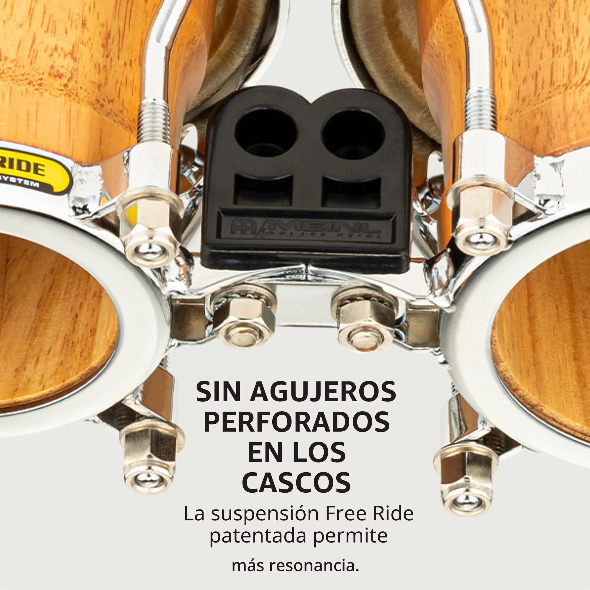 Meinl FWB100SNT-M - Mini bongó, 8.89 cm