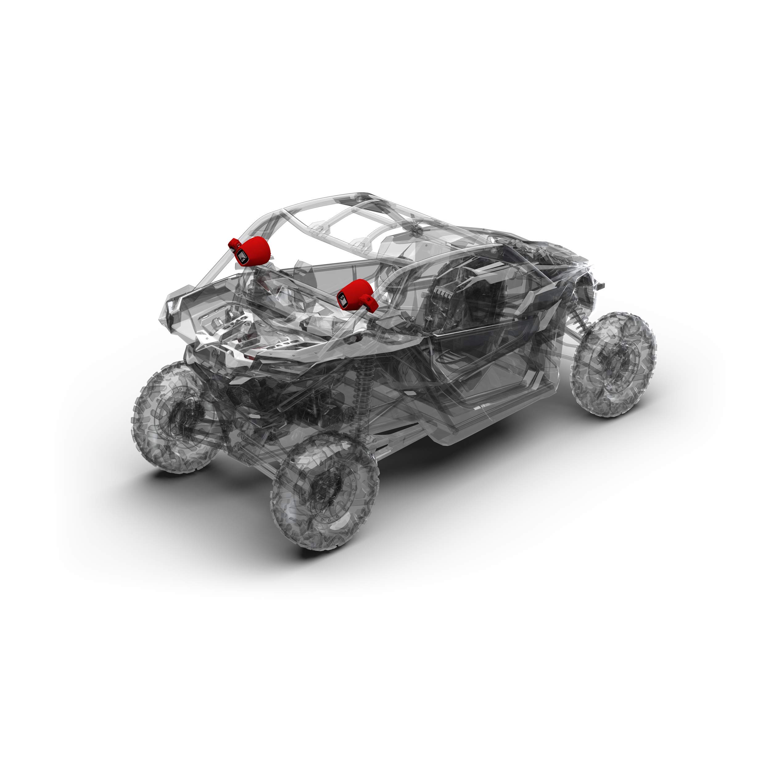 Rockford Fosgate X317-REAR Add-on Rear Speaker Kit for use with X317-STAGE2 & X317-STAGE3 (2017-2020)