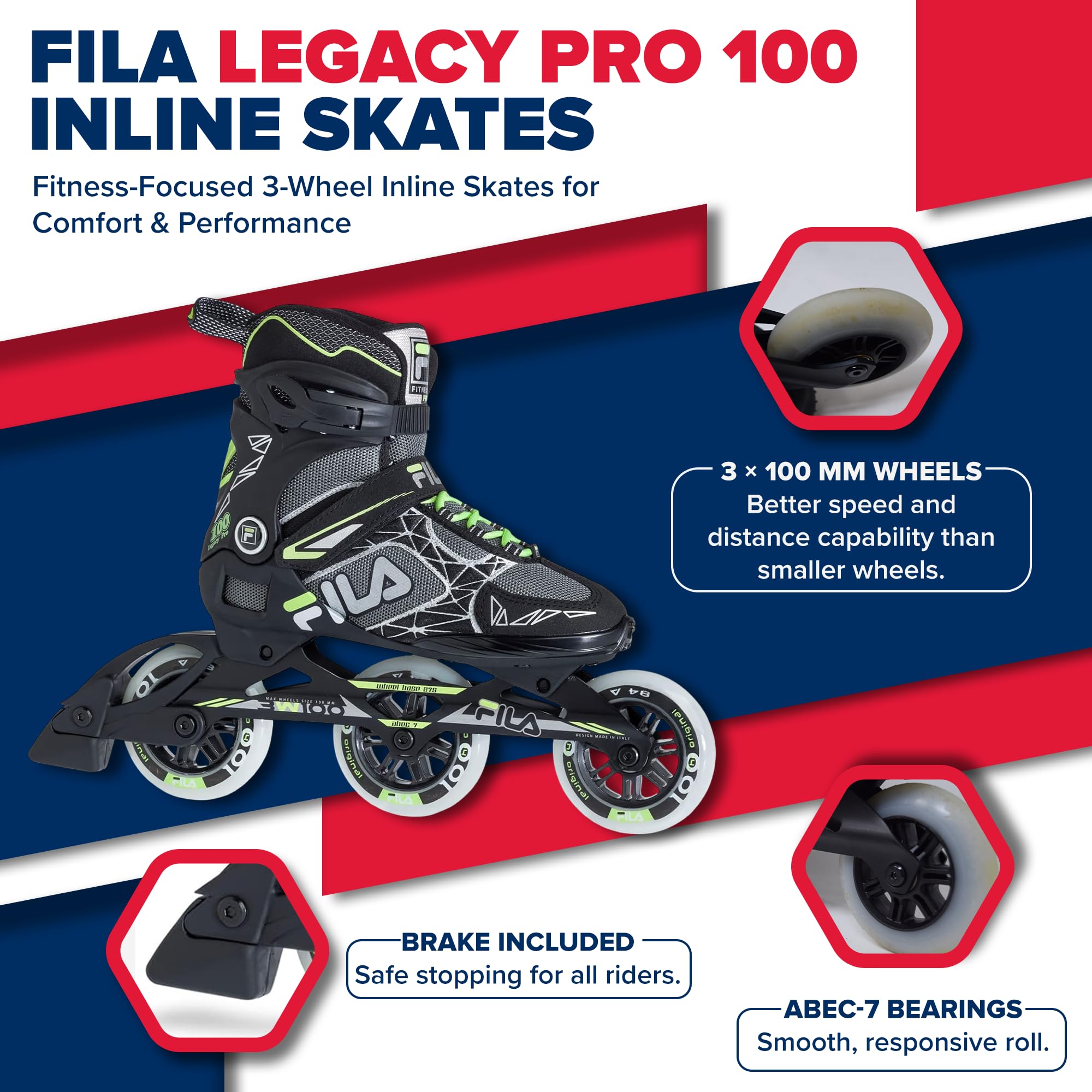 FILA Legacy Pro 100 Damen-Skates