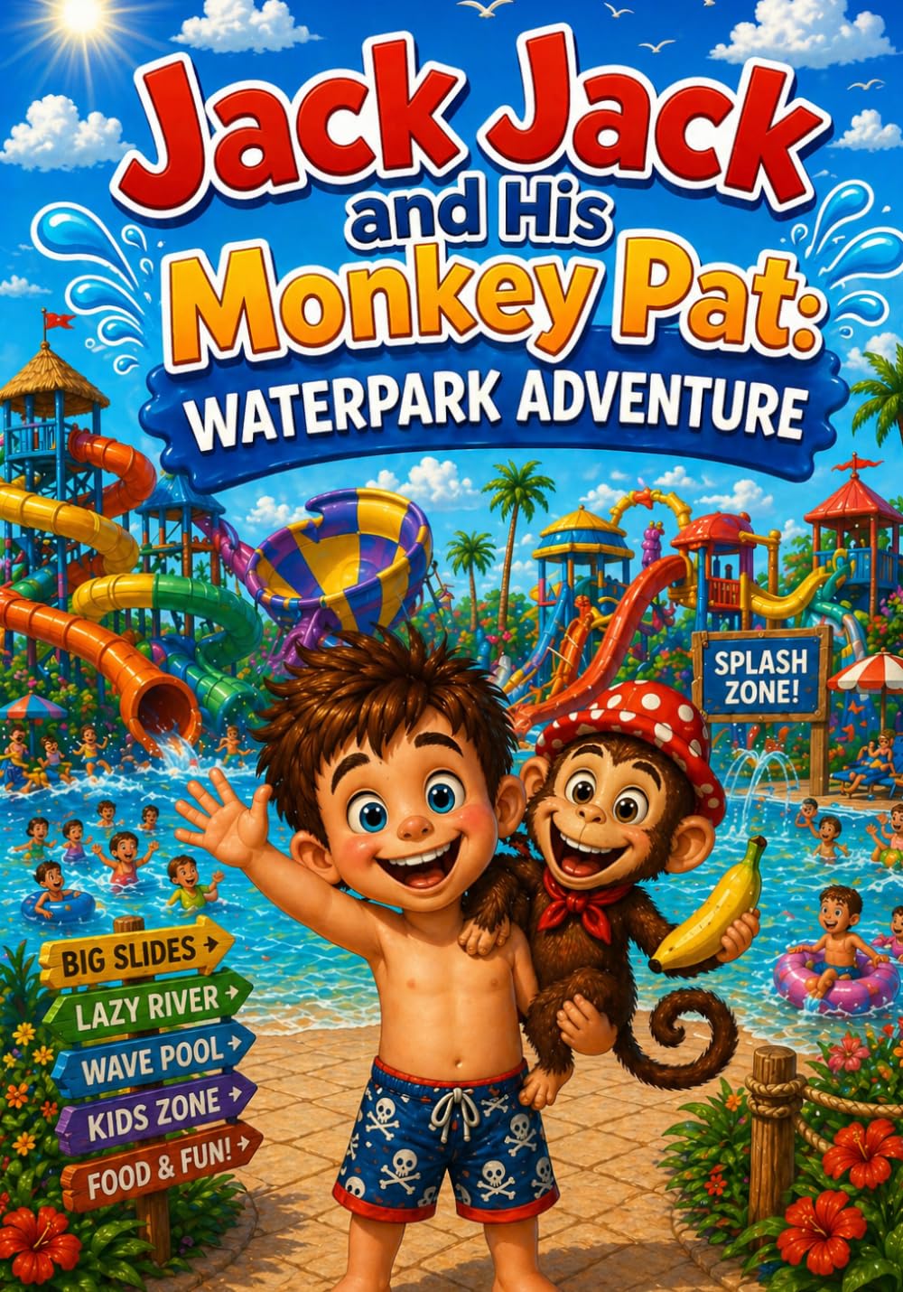 Jack Jack and His Monkey Pat: Waterpark Adventure