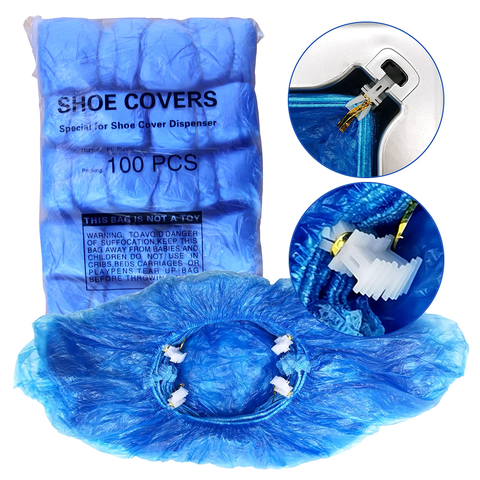 Copriscarpe usa e getta blu G-BD001T 100 sztuk