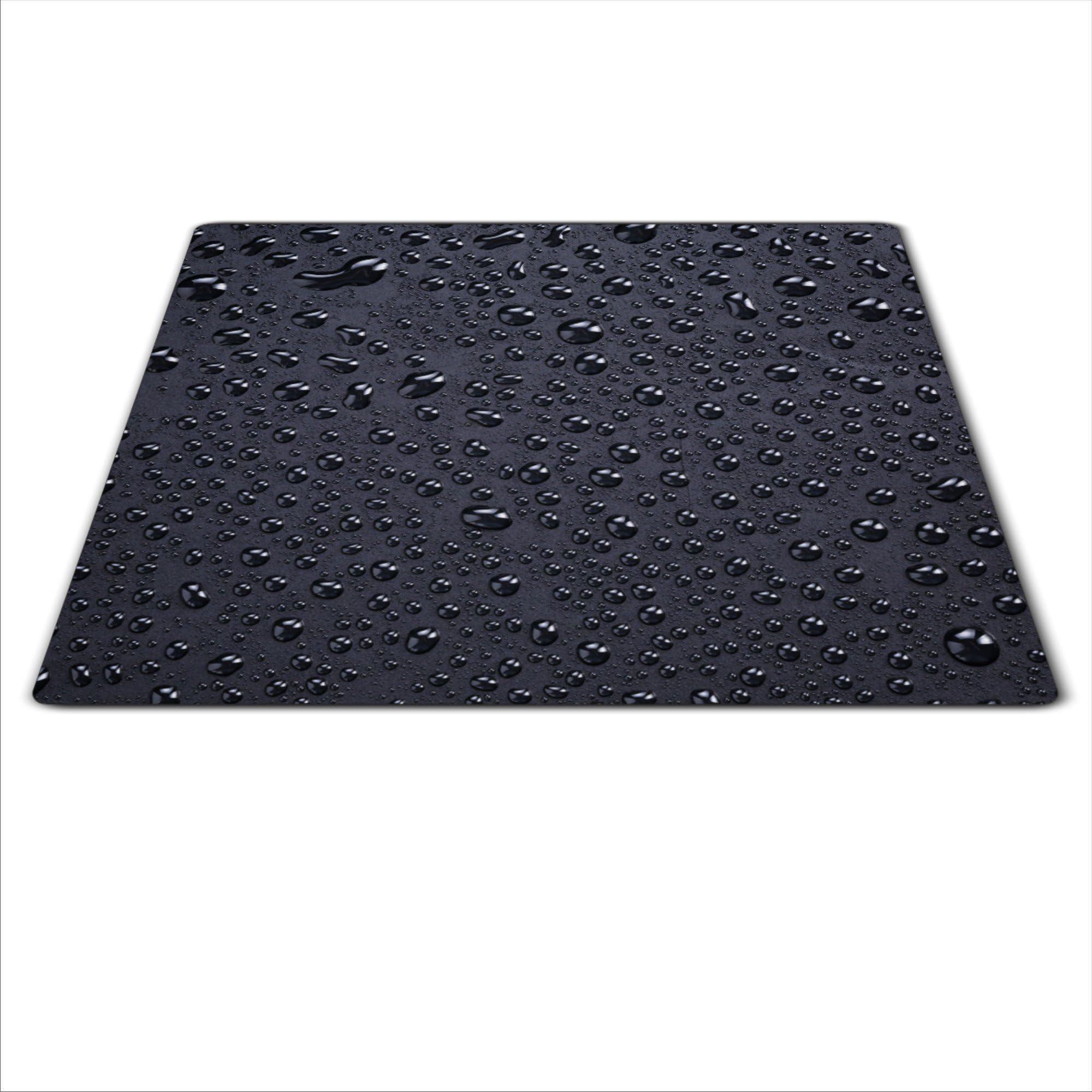 Universal board to protect stove: glass, ceramic, induction and gas, each board has 4 silicone feet which protect against scratches