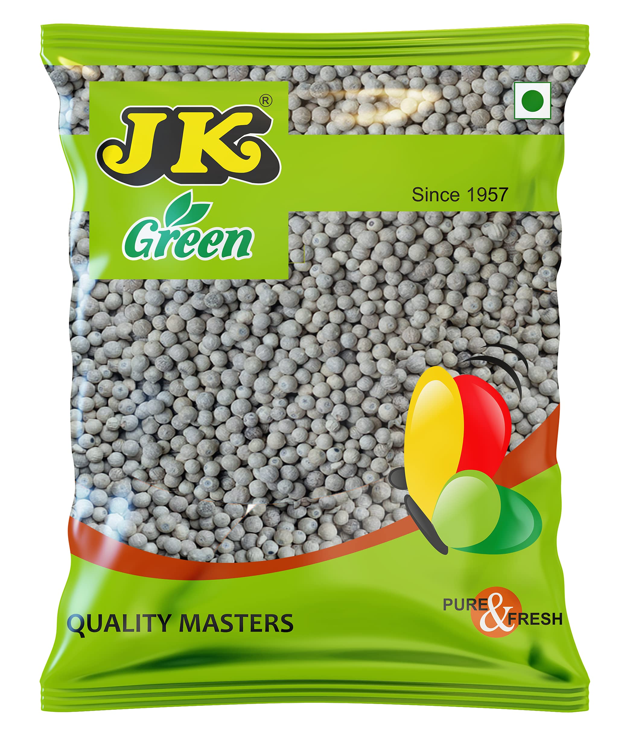 JKWhite Pepper Whole, 50g