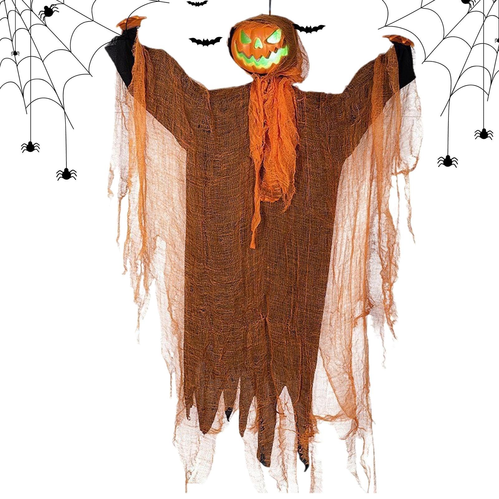 Fantôme d'Halloween pour extérieur lumineux pour animer votre façade