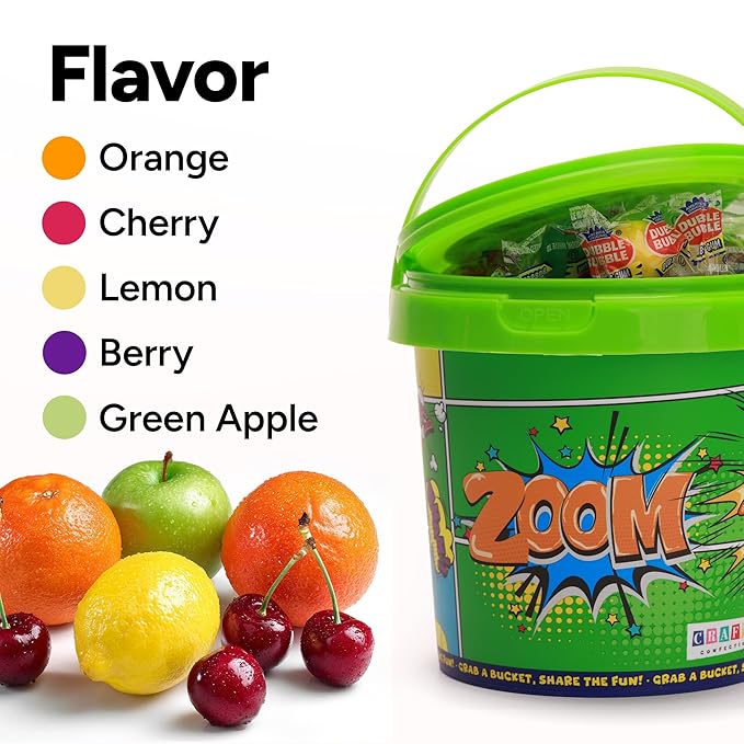 Gumballs Crafty Confections Chicle surtidos 9.5 oz Pack miniatura 5