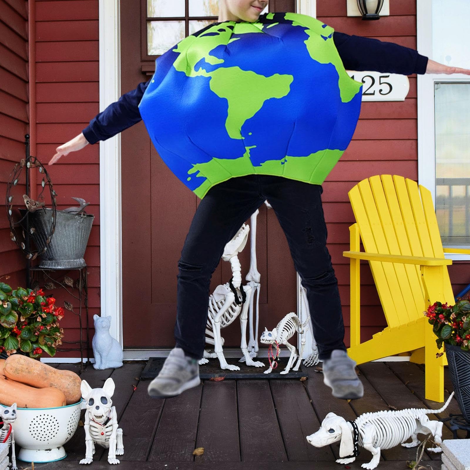 Disfraz de Halloween para Niños, Disfraz de Cosplay de, Disfraz para Espectáculos Y Fiestas Navideñas.