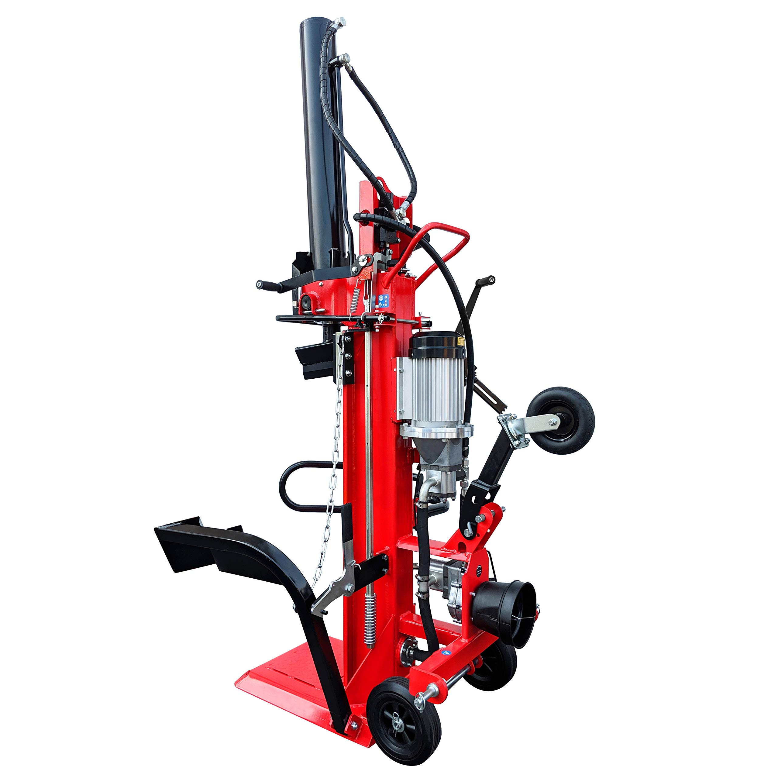 CROSSFER LS22T-PTO + E400V / 22 tonnellate di spaccatura / 110cm lunghezza spaccatura / azionamento a tre punti + motore elettrico 5,1kW 400V / funzionamento a 2 mani