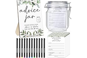 Greenery Bridal Shower Pens Set: Enhance Your Guests' Experience