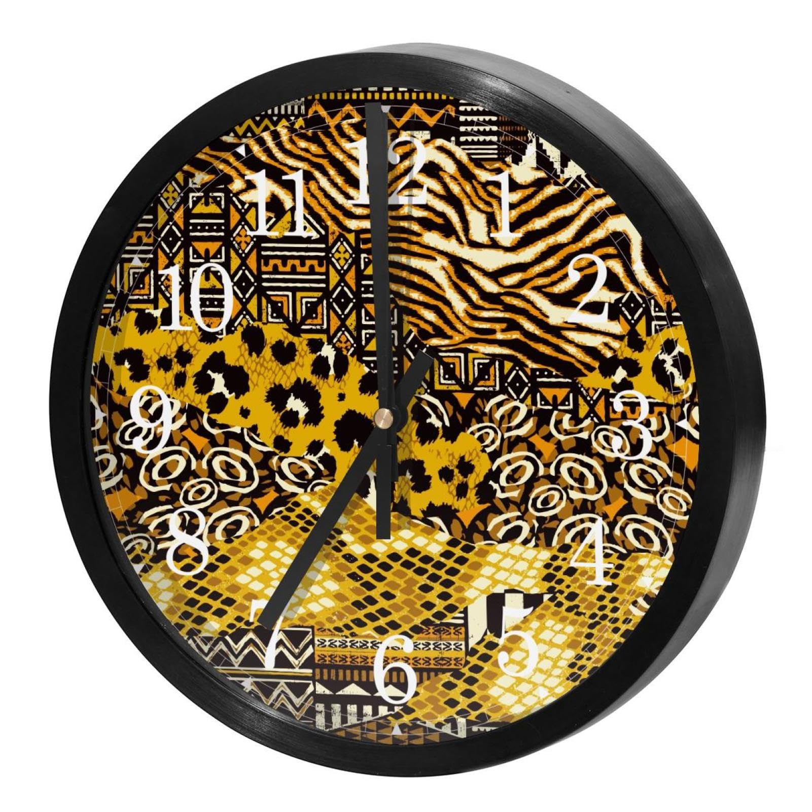 Horloge murale silencieuse à quartz sans tic-tac à piles pour école et maison