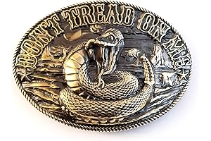 Don't Tread on Me Belt Buckle: A Symbol of American Heritage